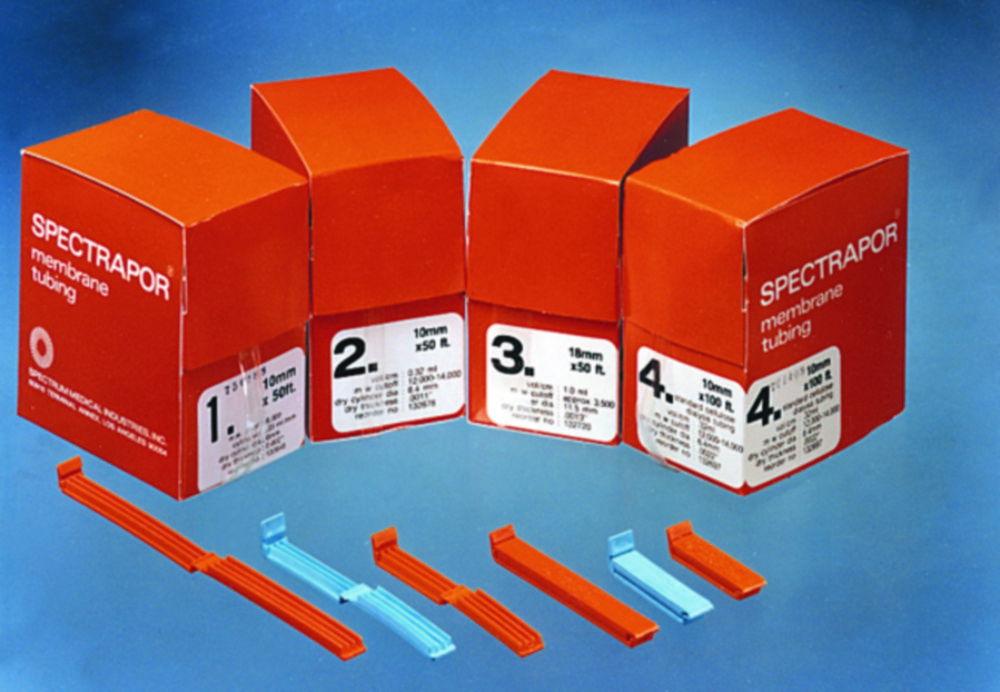 Repligen Spectra/Por 1 Dialysis Membrane, MWCO 6-8000, 10x6.4mm, Pack of 15 meters

