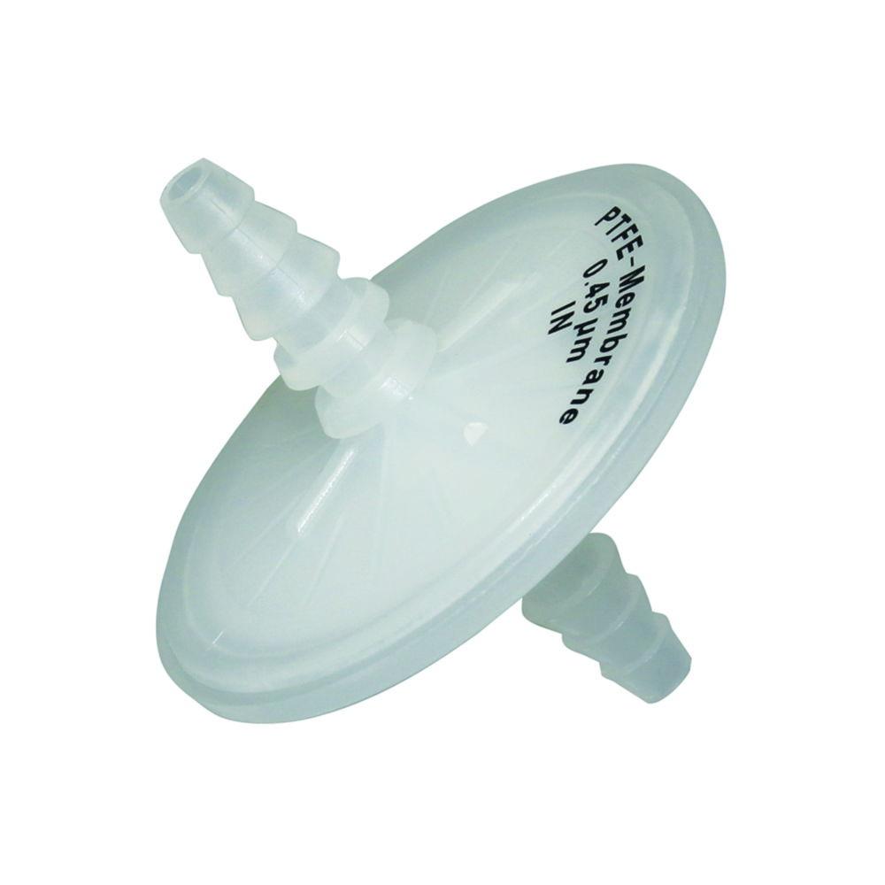 LLG In-Line Filter 0.45 µm PTFE Membrane PP Housing Ø 50 mm, Pack of 20