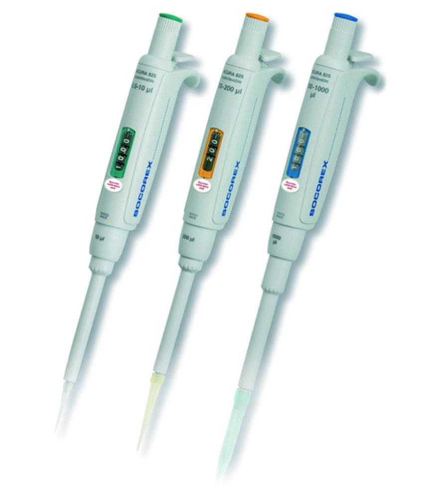 SOCOREX Acura Manual 825 Micro Pipette 0.5 - 10 µl