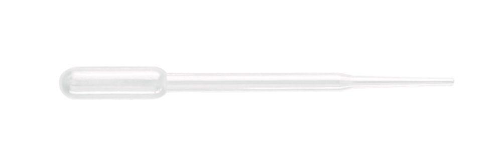 Ratiolab Pasteur Plast Pipettes, 4 mL, Non-Graduated, Non-Sterile (Pack of 500)
