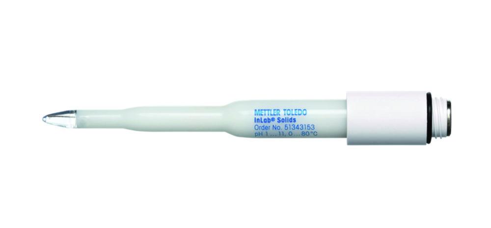 Mettler-Toledo pH-Electrode InLab Solids Pro-ISM pH 1...11, Glass, Bole 25 mm, Open Connection