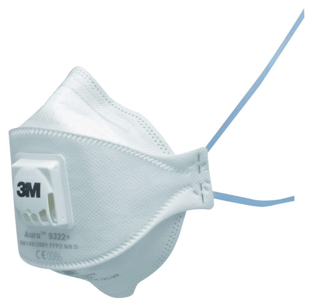 3M™ Aura™ 9322+ FFP2 NR D Respirator with Cool Flow™ Valve (Pack of 10)