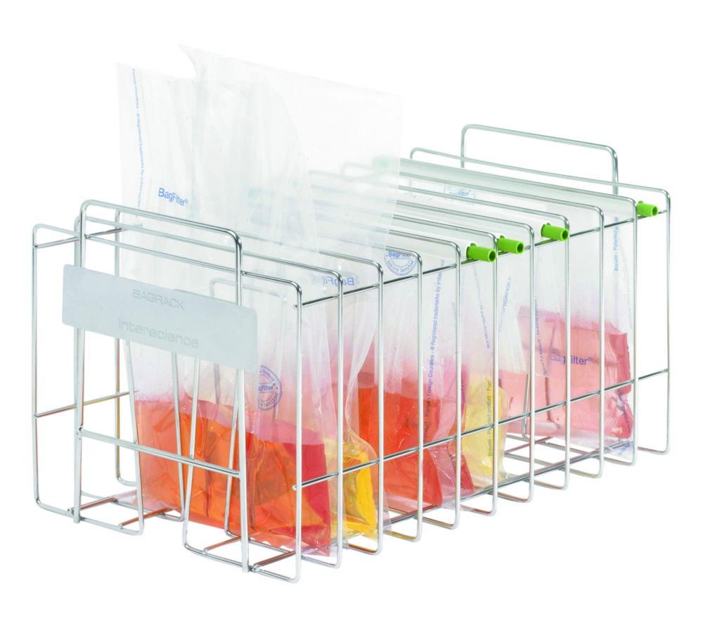 Interscience BagRack 400 Stainless Steel Storage Rack for 10 Bags