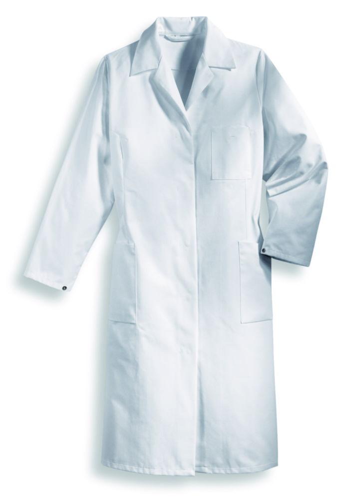 Uvex Ladies Laboratory Coat Size 38 White 100% Cotton 1/1 Arm Type 81509

