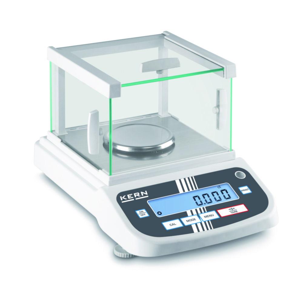 Kern Analytical Balance ADB 600-C3, 120g / 0.1mg, Stainless Steel, Ø 90 mm

