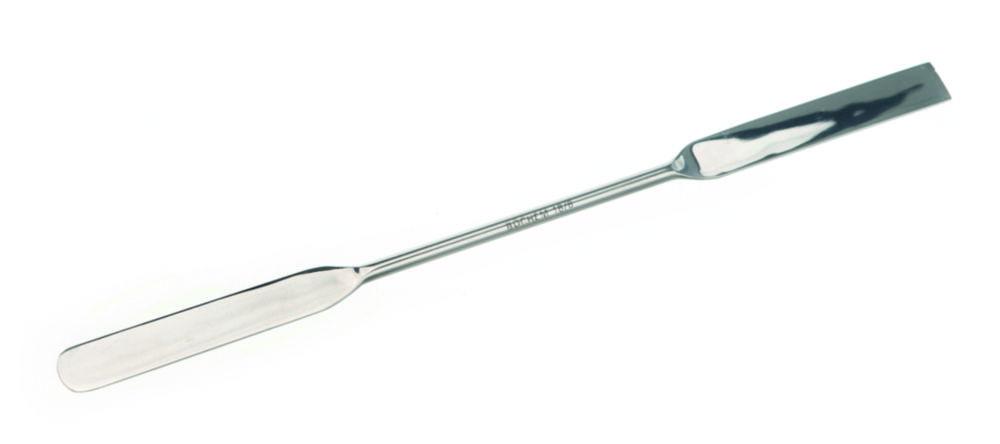 BOCHEM Double Spatulas, 18/8 Steel, Straight, 130x9 mm