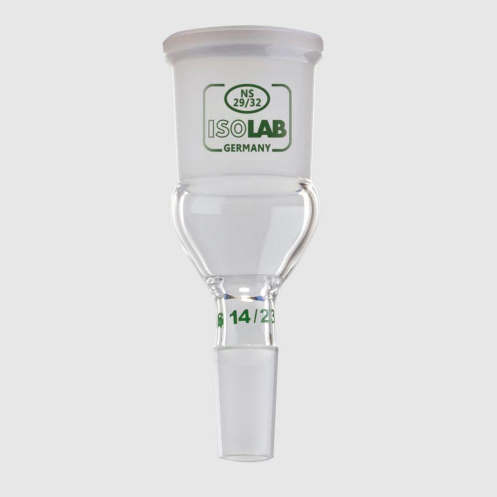 ISOLAB Adapter Expansion Socket NS 19/26 Cone NS 14/23, Boro 3.3