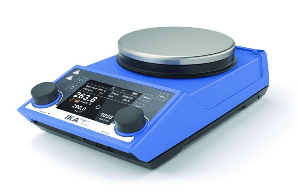 IKA Safety Magnetic Stirrer RET control-visc S 2 with Heating and Integr.balance with UK Plug