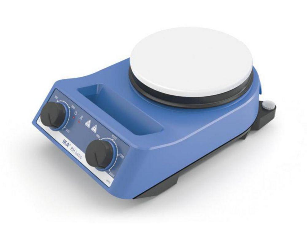 IKA Magnetic Stirrer RH Basic-White with Heating (with Enamelled Plate)