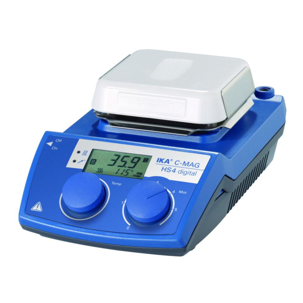 IKA Magnetic Stirrer C-MAG HS 4 Digital IKAMAG with Heating, Glass Ceramic Hotplate