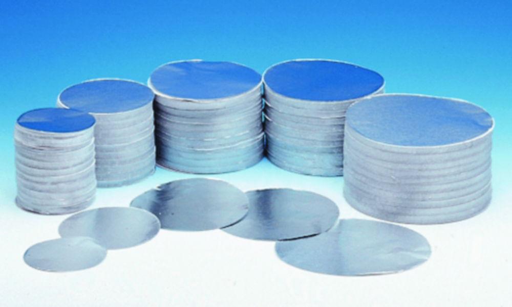 Korff AG Round Aluminium Disks – 120mm x 0.03mm, Pack of 1000