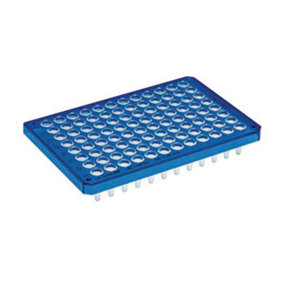 Eppendorf twin.tec PCR Plate 96, Semi-Skirted, Colorless Wells, Blue, Pack of 25