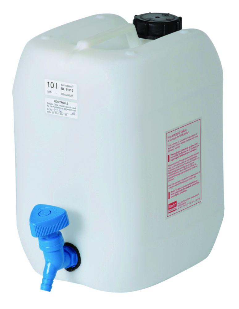 Behr Labor Carboys WK 20L, PE with Welded Stopcock