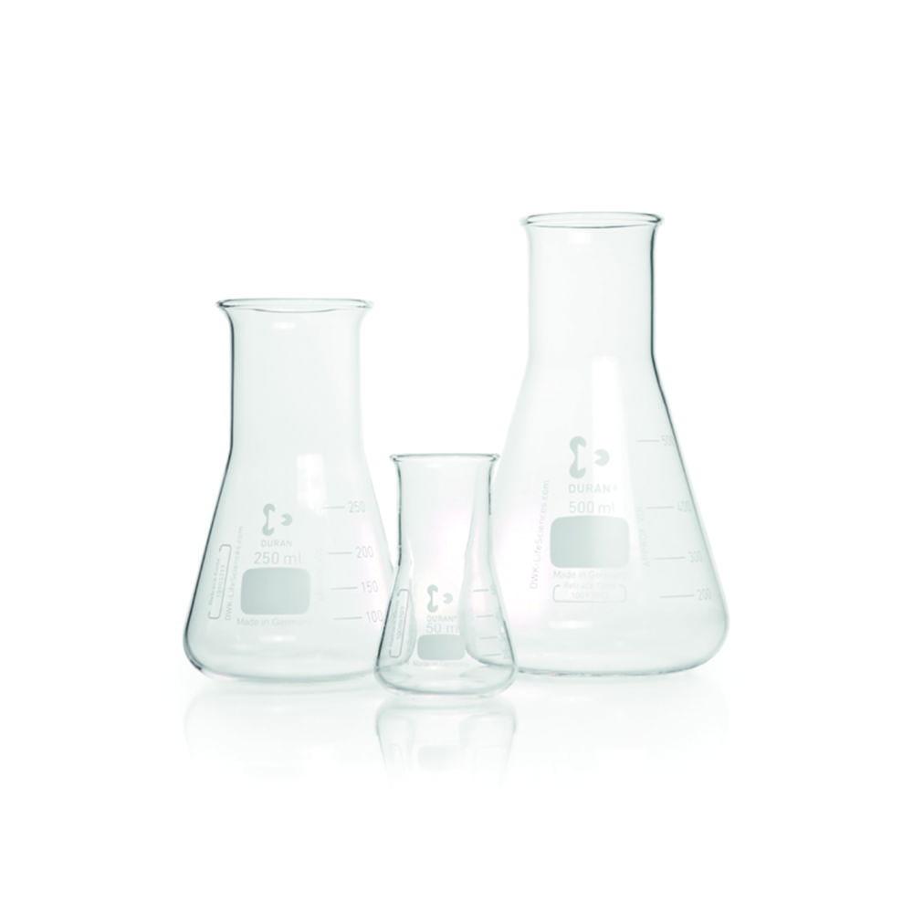 DWK Duran 1000 mL Erlenmeyer Flask Wide Neck