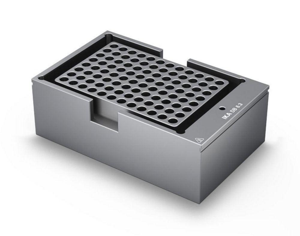 IKA Double Block DB 6.3 for 1x 96-well PCR-plate, Ø 6.4 mm for 0.2 ml tubes