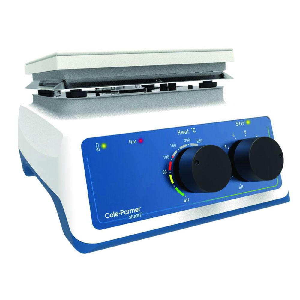 Cole-Parmer Analog Stirring Hot Plate Ceramic, 230 VAC with UK and EU Plug

