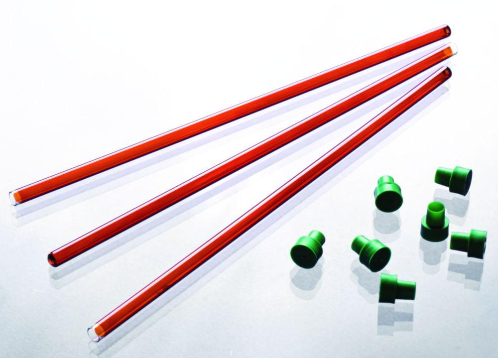Hilgenberg NMR Tubes Ø 3 mm UV Protection, Length 178 mm, Wall Thickness 0.295 mm