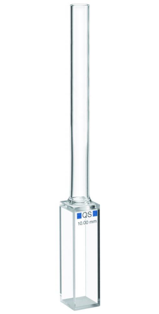 Hellma Cuvette 221-QS, 10 x 10 mm Thickness with Nozzle