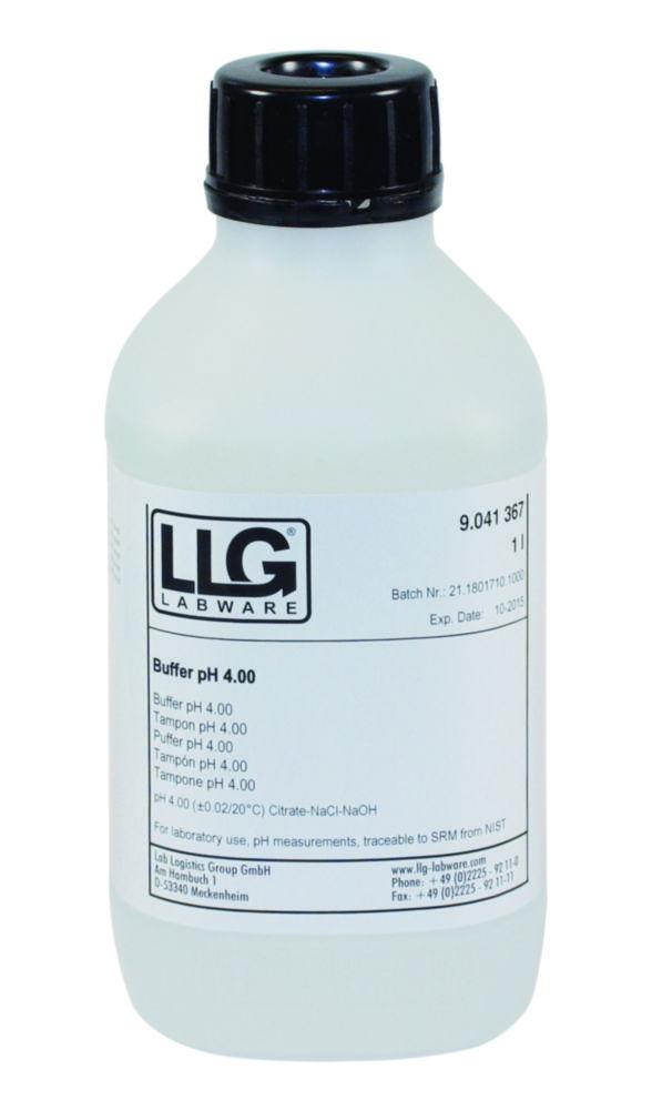 LLG Buffer Solution pH 4.00 ± 0.01/20°C, 1 L, No DAN Goods