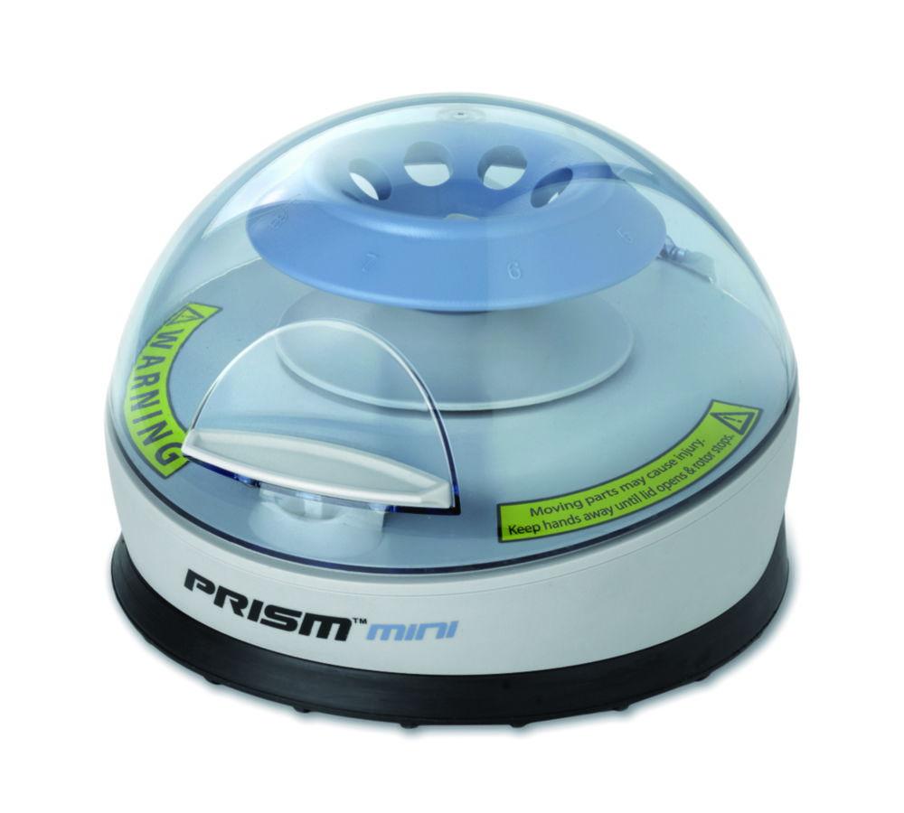 Corning Labnet Prism™ Mini Centrifuge – 8-Place 1.5/2.0 mL Rotor & 4-Place PCR Strip Rotor, 230V EU Cord