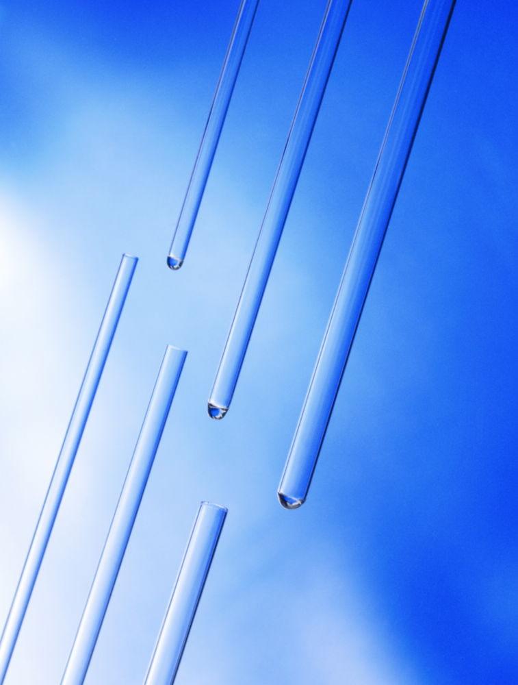 Hilgenberg EPR Sample Tubes OD 4.95mm Length 250mm Quartz Glass (Pack of 10)