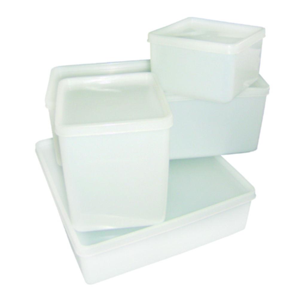 Hünersdorff Freezer Box HDPE with Lid/Cap – 2.0 ltrs, 103x255x94 mm