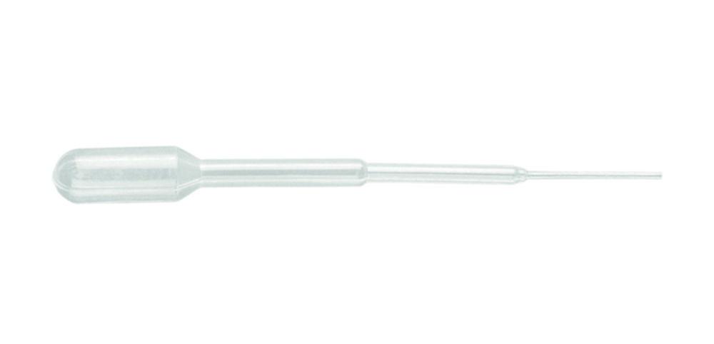 Ratiolab Pasteur Plast Pipettes, 1 mL, 104 mm, Non-Sterile (Pack of 400)

