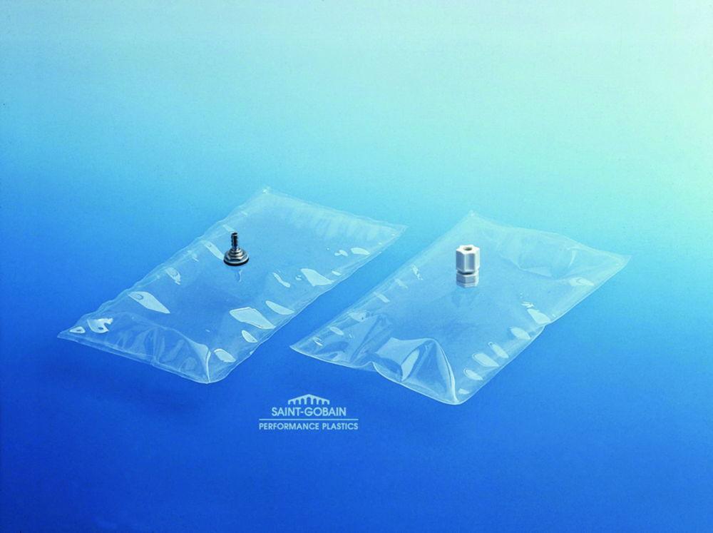 Saint-Gobain Gas Sampling Bag Chemware FEP, Fitting: On/Off, 600 x 900 mm, 50 L

