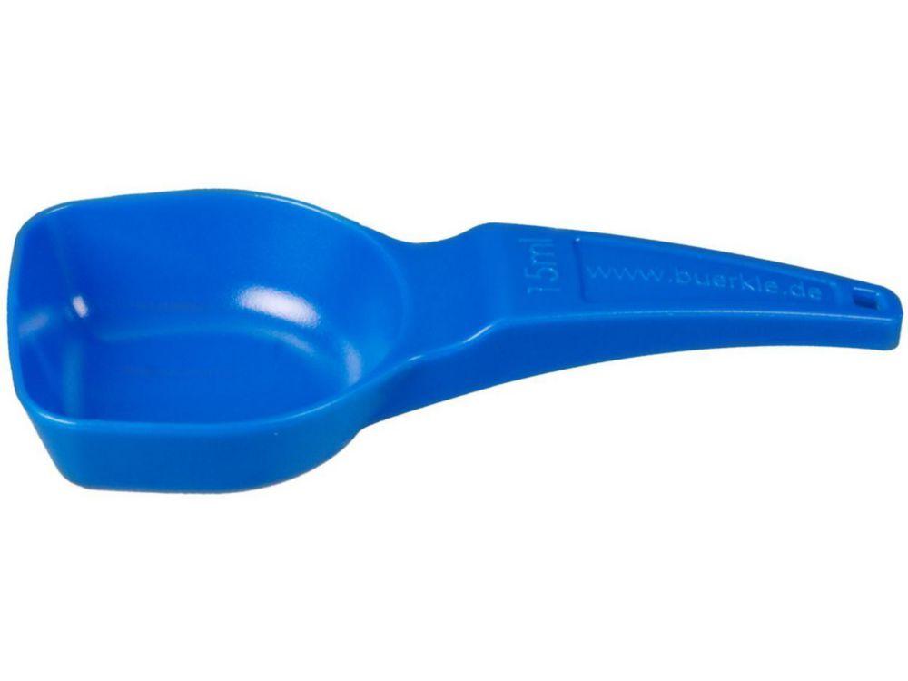 Bürkle Measuring Spoon 15 ml, PS, Blue, Pack of 100
