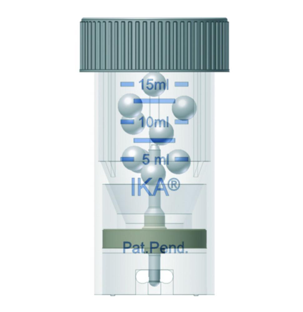 IKA Tube for Grinding BMT-20-G 20 ml, with Glass Balls, with Closed Cover