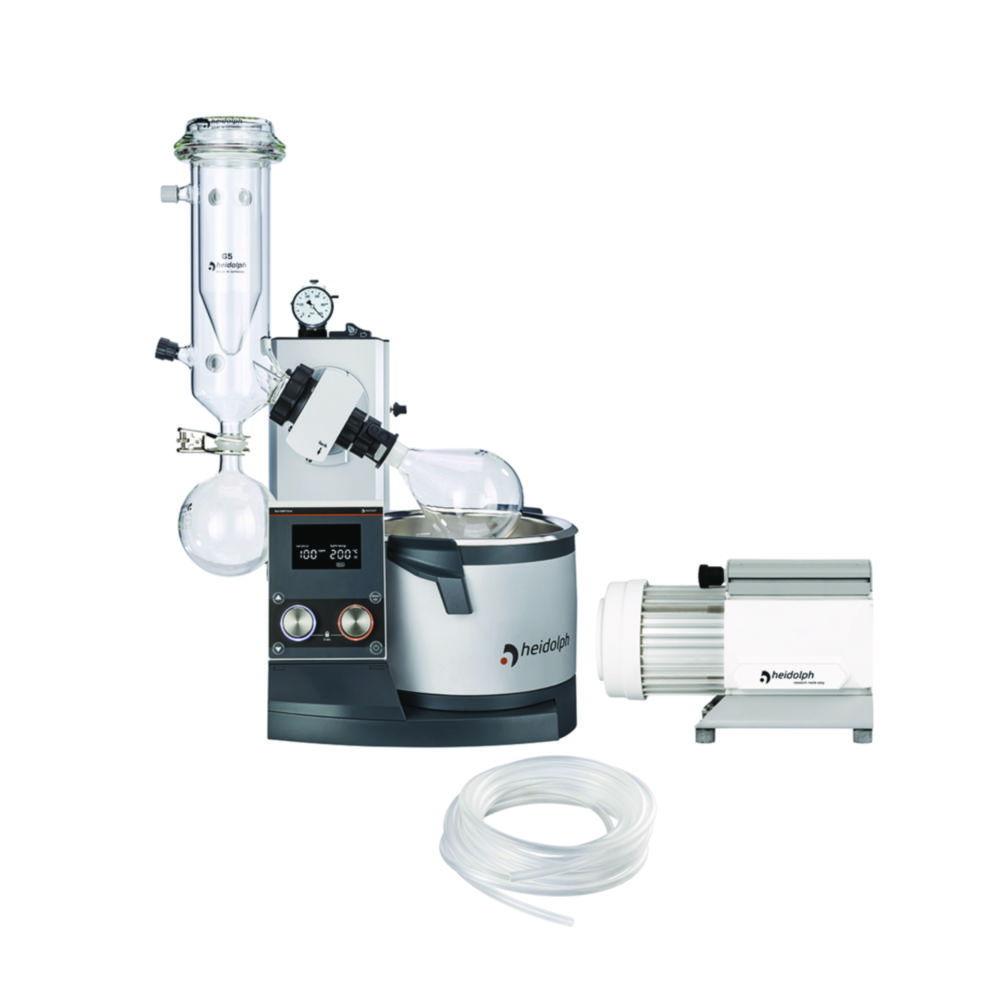 Heidolph Hei-VAP Core Set Low Boiling / Dry Ice Hei-VAP Core ML G5B, Vacuum Pump Rotavac Valve Tec, Tubing Set

