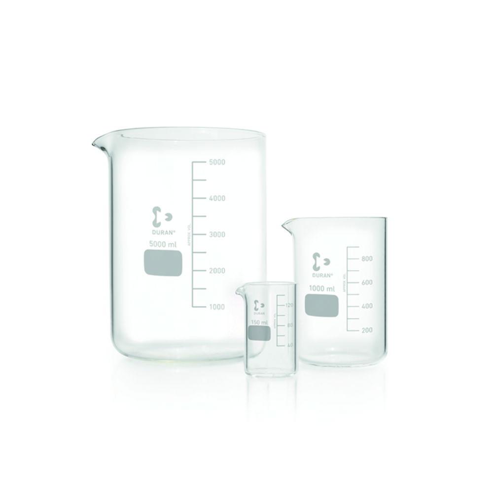 DWK Duran Filtering Beaker, 15000ml without Graduation, with Spout