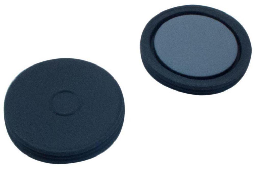 LLG Labware Septa N 20 Butyl Dark Grey/PTFE Lamination Grey, Hardness 50° Shore A, Thickness 3 mm, Pack of 100