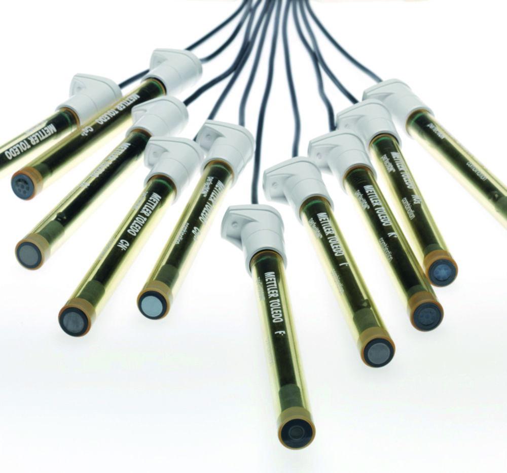 Mettler-Toledo perfectION comb Pb Ion-Selective Electrode – Combined, 12 mm Shaft, 1.2 m Cable, BNC Connection