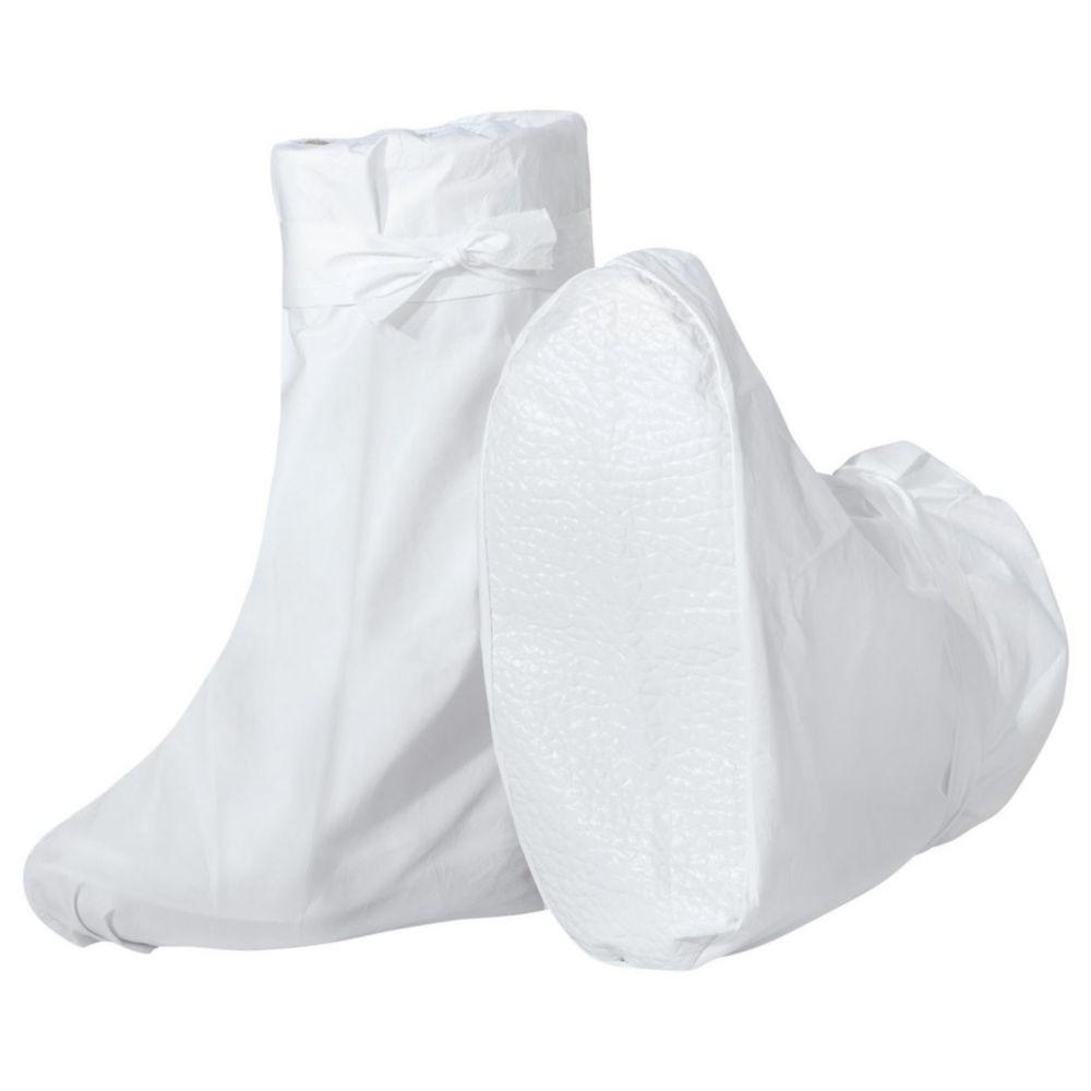 Uvex Non-Reusable (NR) Overboots, White, Size 42–46, Pack of 25 Pairs

