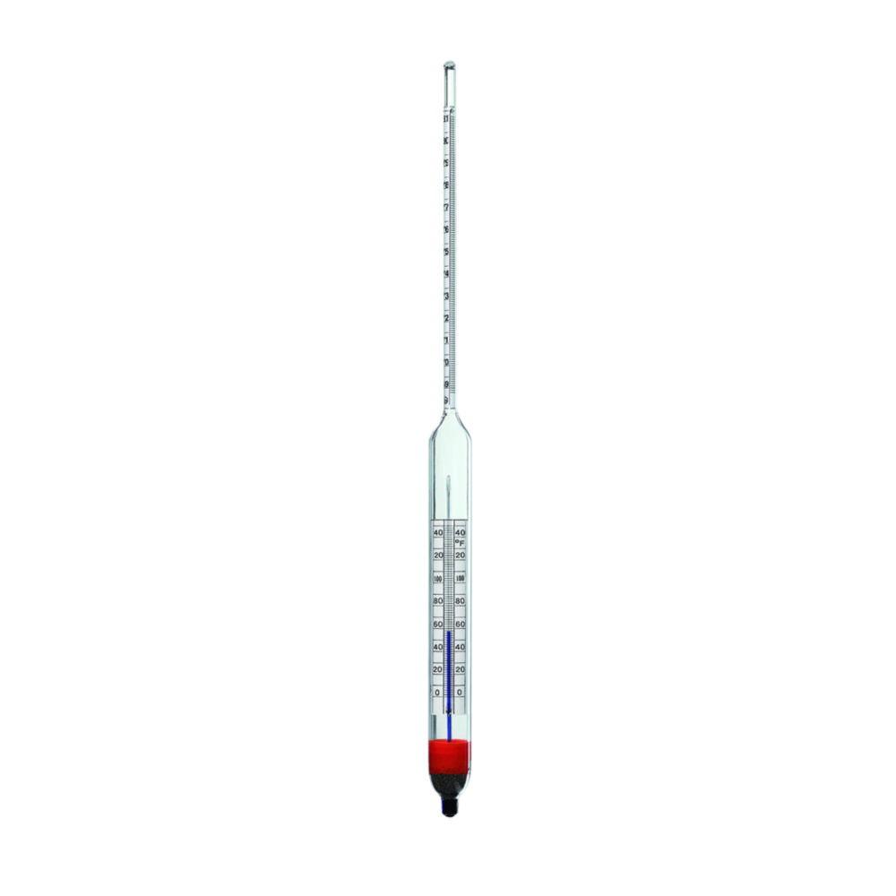 Ludwig Schneider Precision ASTM Hydrometer Type S500HL-14 -20...+65°C in 1°C, 600-650 in 0.5 kg/m³, 380 mm