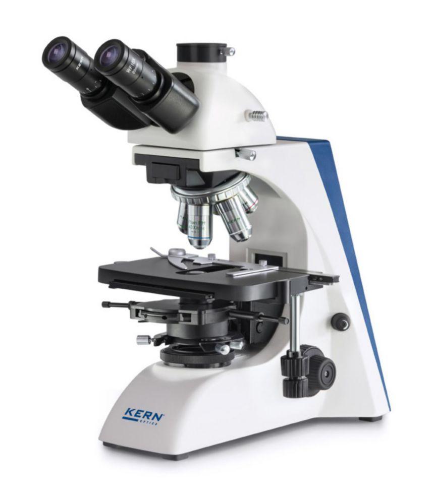 Kern Phase Contrast Microscope Trinocular InfPlan 4 InfPlanPH 10/20/40/100, WF10x20, 3W LED