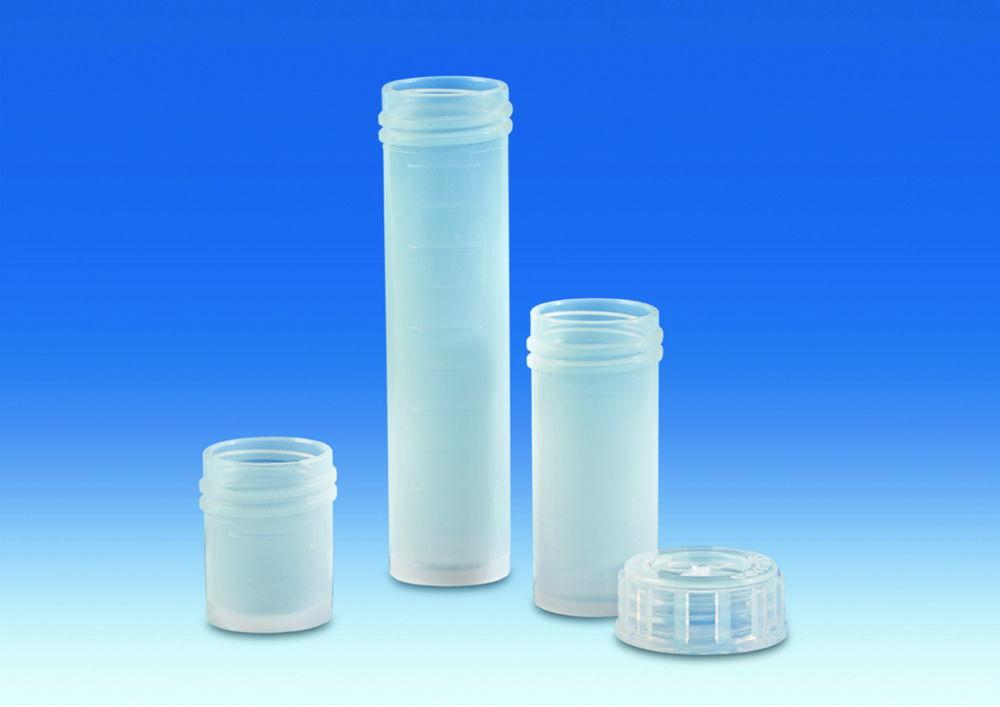 VITLAB Sample Vessel PFA 25 ml Plane Conical with Convex Graduation


