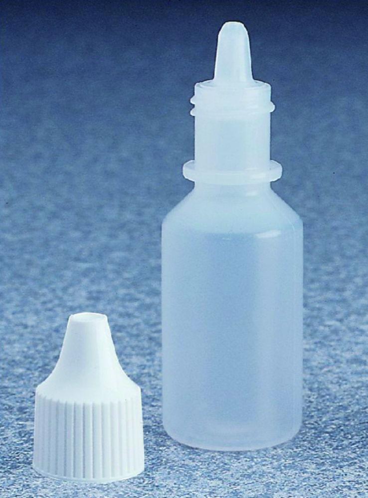 Thermo Nalgene Natural Dropper Bottle, 4mL, LDPE with White Screw Cap​