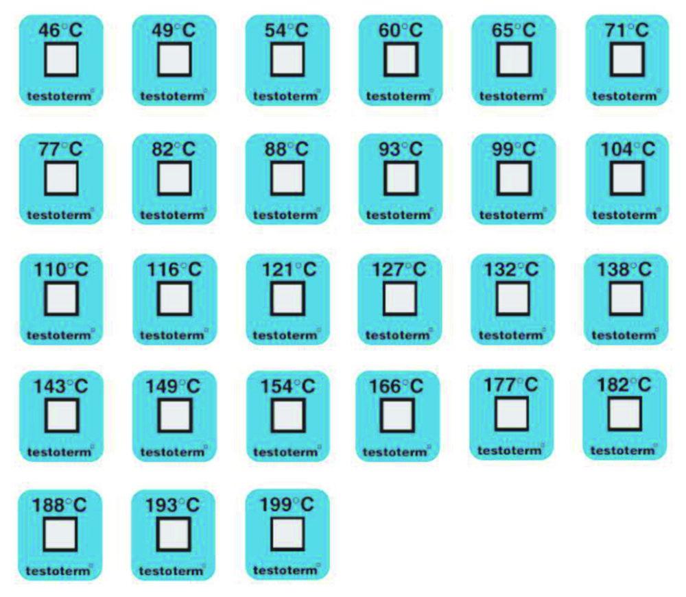 Testo measuring points (50 pcs.) 77°C