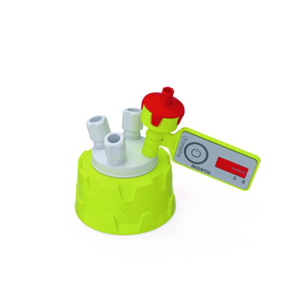 Bohlender b.safe Cap GL45 Preparative 3x NPT 1/8" 1x UNF 1/4"