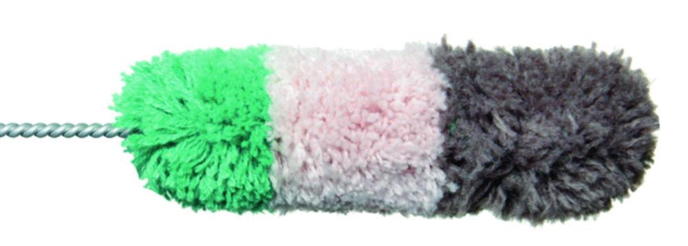 Cylinder brush 330 mm Wool coloured, 35 mm Ø, with eyelet