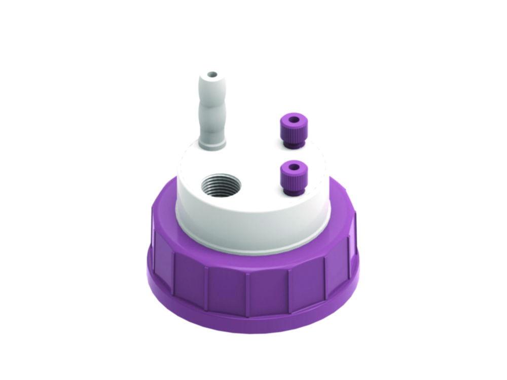 KEFO Waste SafetyCap (S55/DIN51) with 3x Standard ports