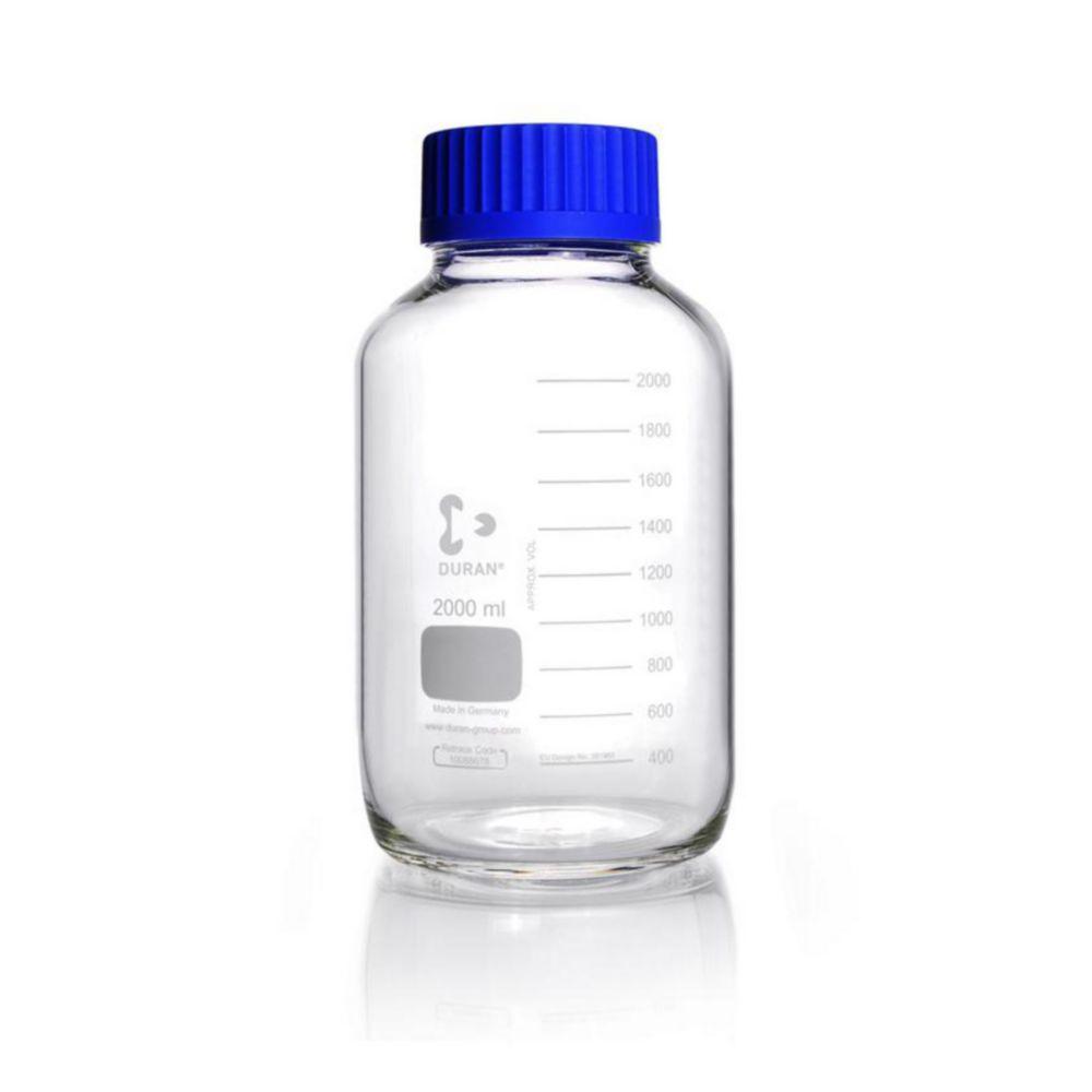 DWK Duran Thread Bottle 2000 ml Wide Neck with GLS 80 Thread Complete