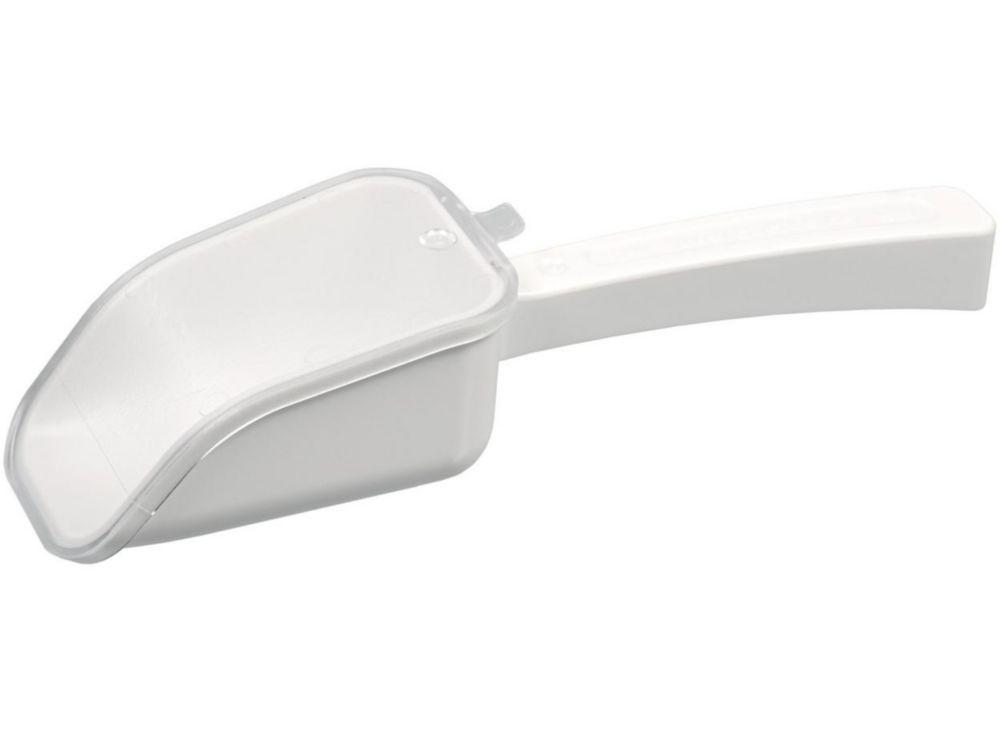 Bürkle LaboPlast Sample Bucket 50 ml, Length 161 mm, with Lid, PS, White, Single-Use, Pack of 10