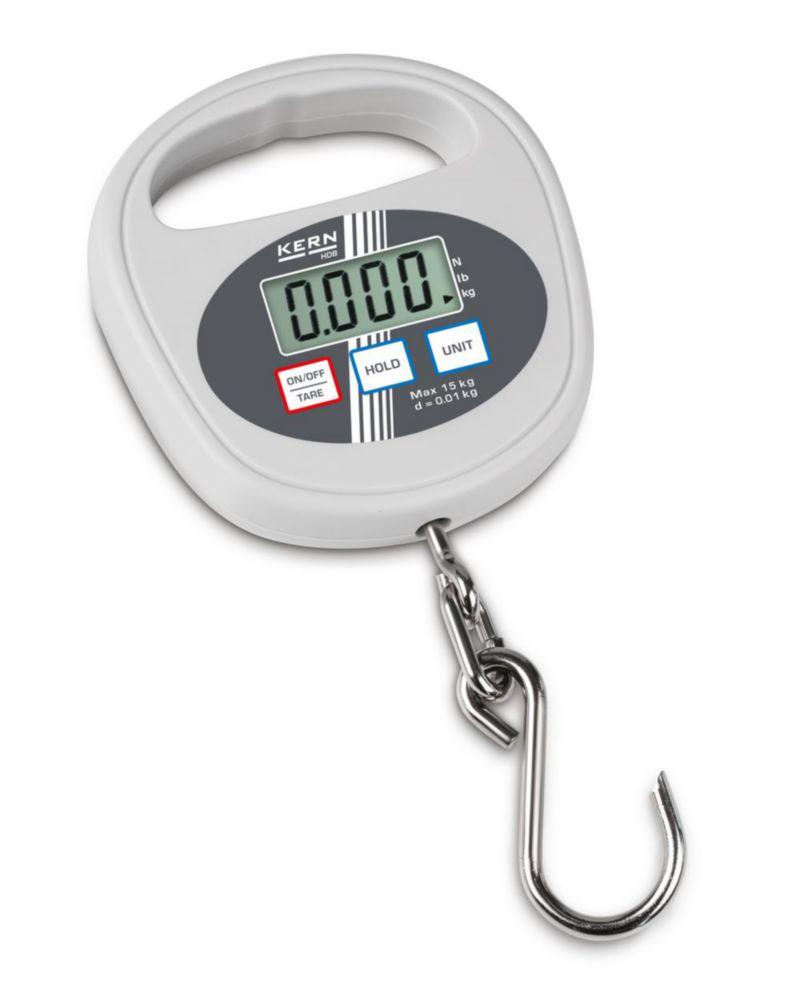 Kern Electronic Hanging Balance HDB 30K-2XL, 30 kg / 20 g, Including 2x 1.5 V Batteries AAA

