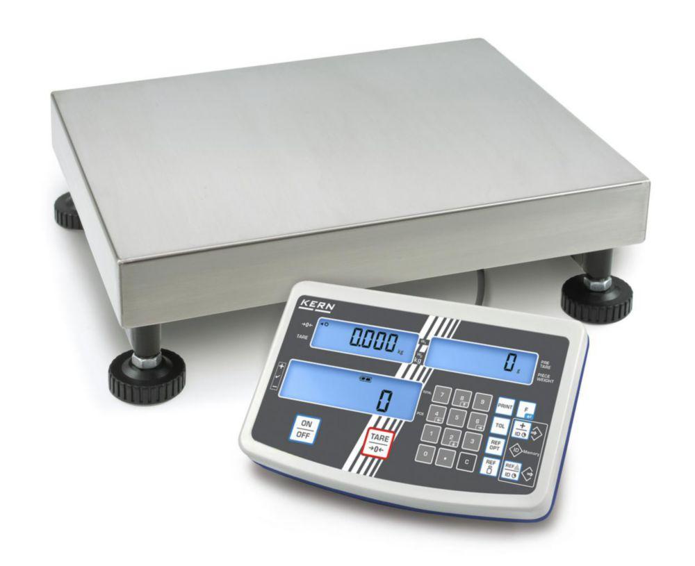 Kern & Sohn Counting Scale IFS 30K-3M, 15/30 kg / 5/10 g, Dual Range, Calibratable, Weighing Plate 400 x 300 x 120 mm