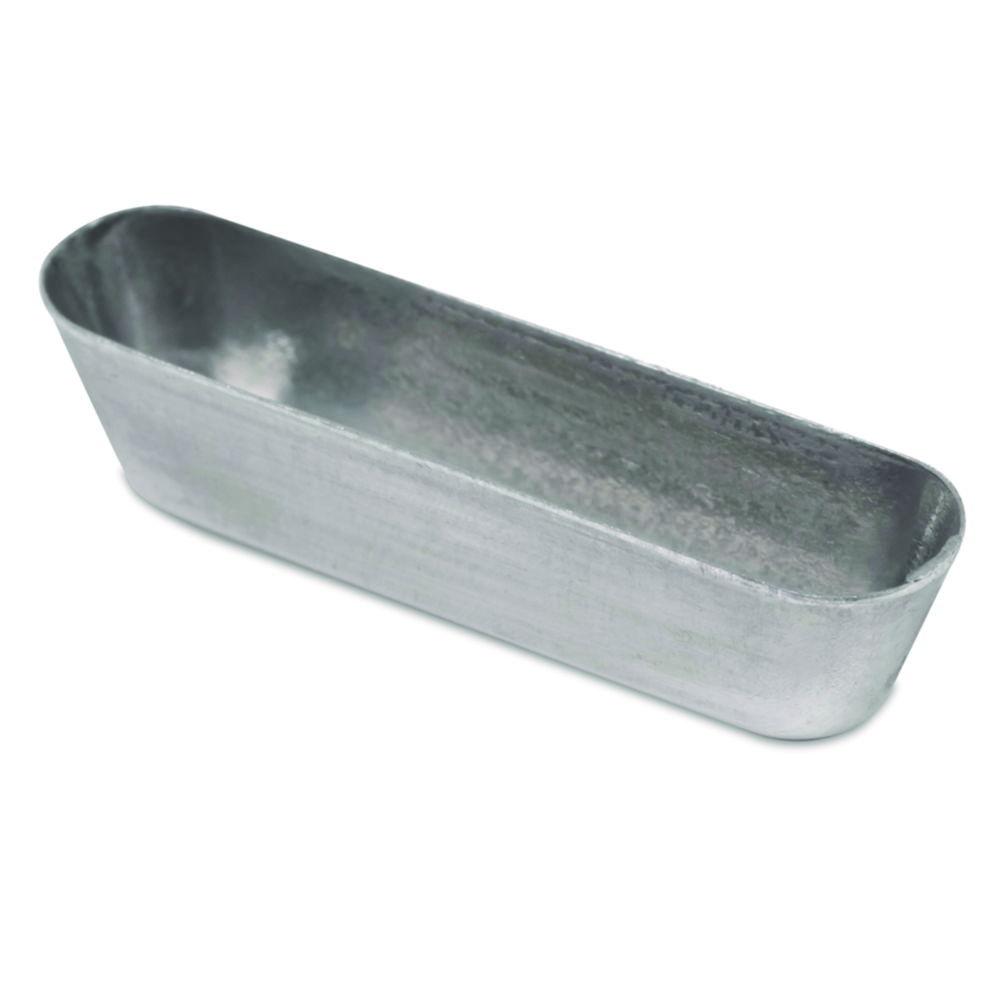 Aluminium Weigh Boat 1ml, 25 x 7mm smooth wall, Certified Oil Free, pack of 50