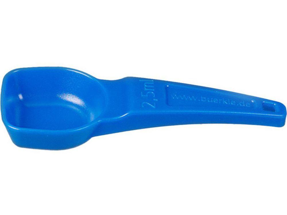 Bürkle Measuring Spoon 2.5 ml, PS, Blue, Sterile Pack of 100