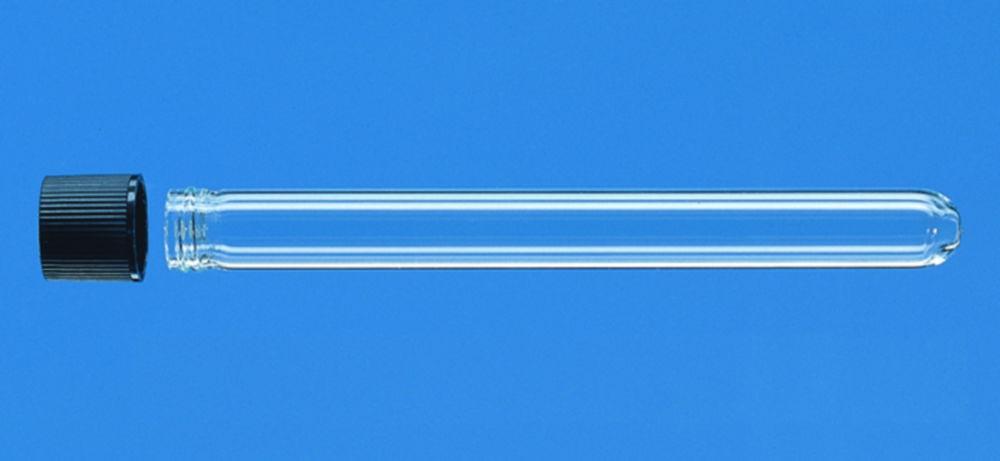 BRAND Culture Tubes 16x160 mm AR Glass with PP Screw Cap Pack of 100